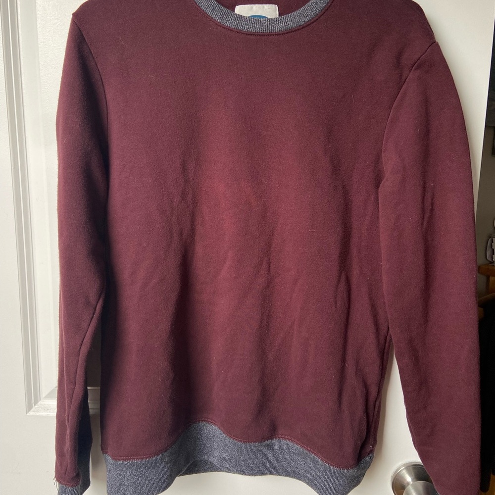 soft crew neck sweatshirt